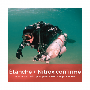 COMBO STAGE NITROX CONFIRME/VETEMENT ETANCHE FFESSM 5 et 6 avril 2025